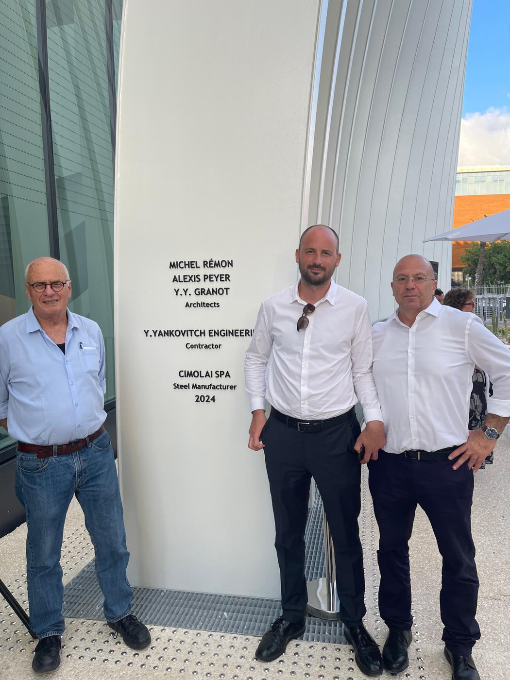 Michel Rémon & Associés - Inauguration of the Nanosciences and Nanotechnologies Research Centre in Tel Aviv