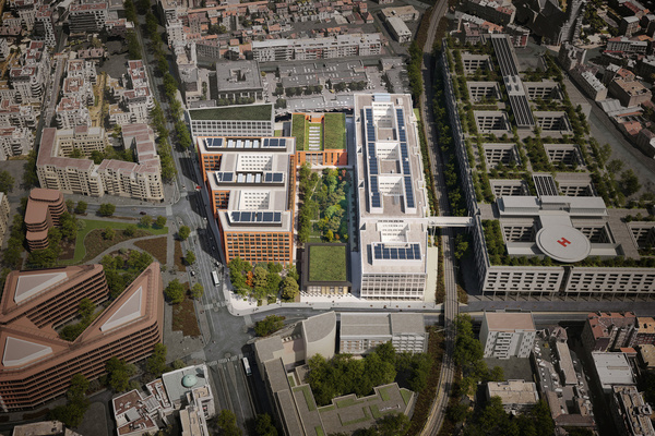 Michel Rémon & Associés - Nouveau projet remporté - Campus Hospitalo-Universitaire de Saint-Ouen Paris Nord